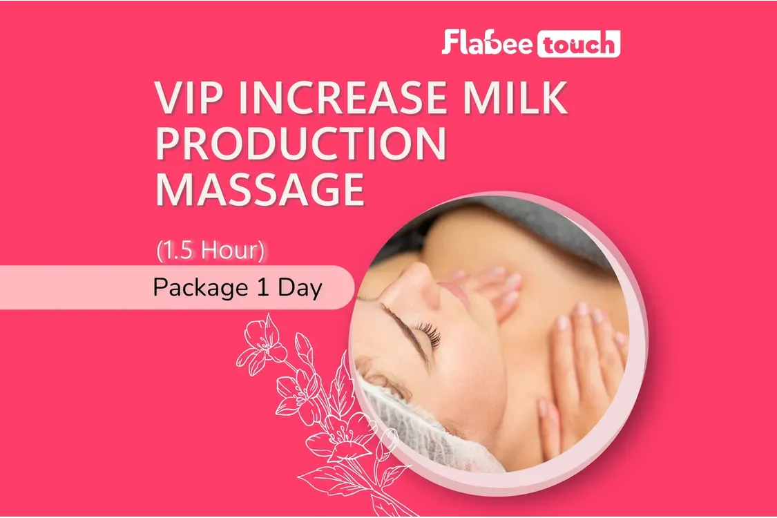 [Home] VIP Increasing Milk Supply Massage (1.5 HR) - 1 Day 