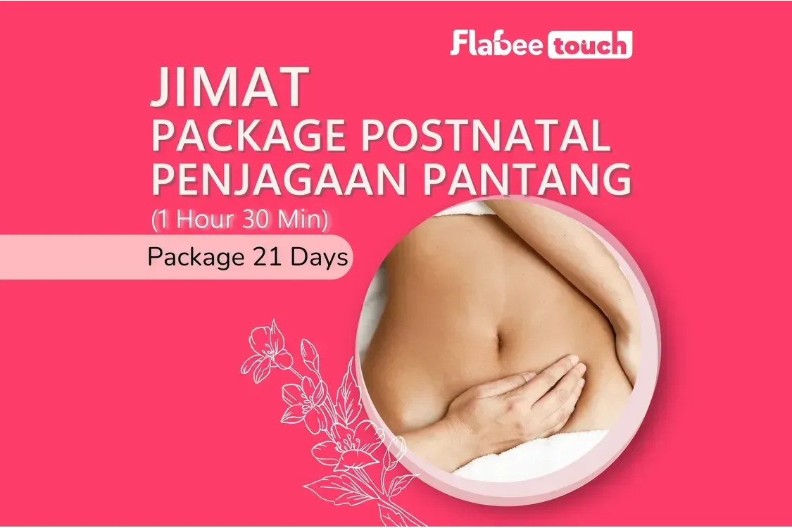 [Home] Jimat Postnatal Massage (1.5 Hours) - 21 Days Package 