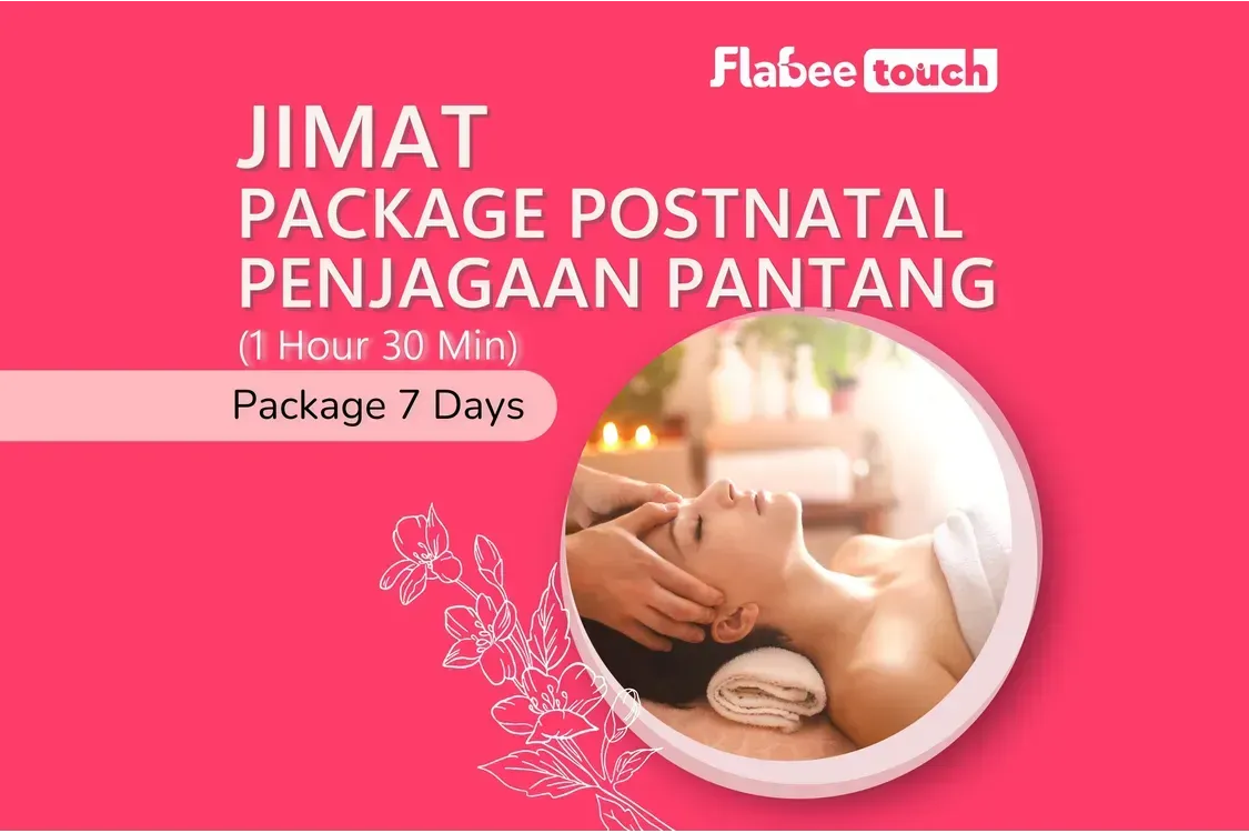 [Home] Jimat Postnatal Massage (1.5 Hours) - 7 Days Package 