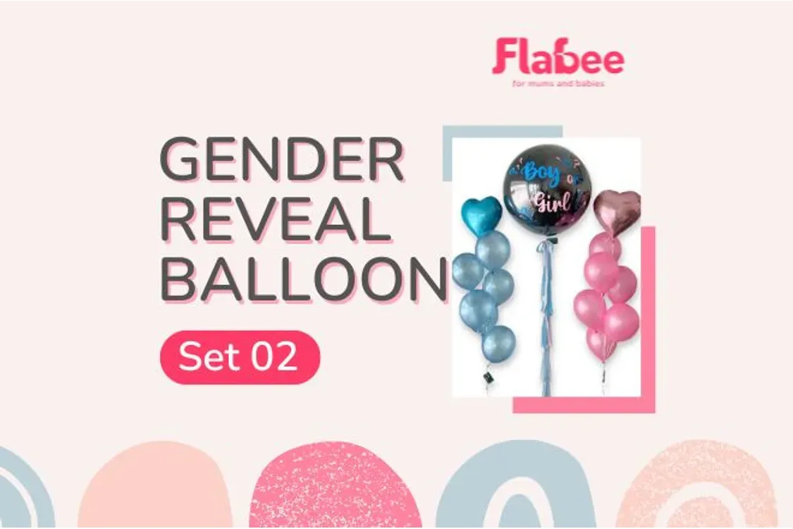 Gender Reveal Balloon Kit Set 02 