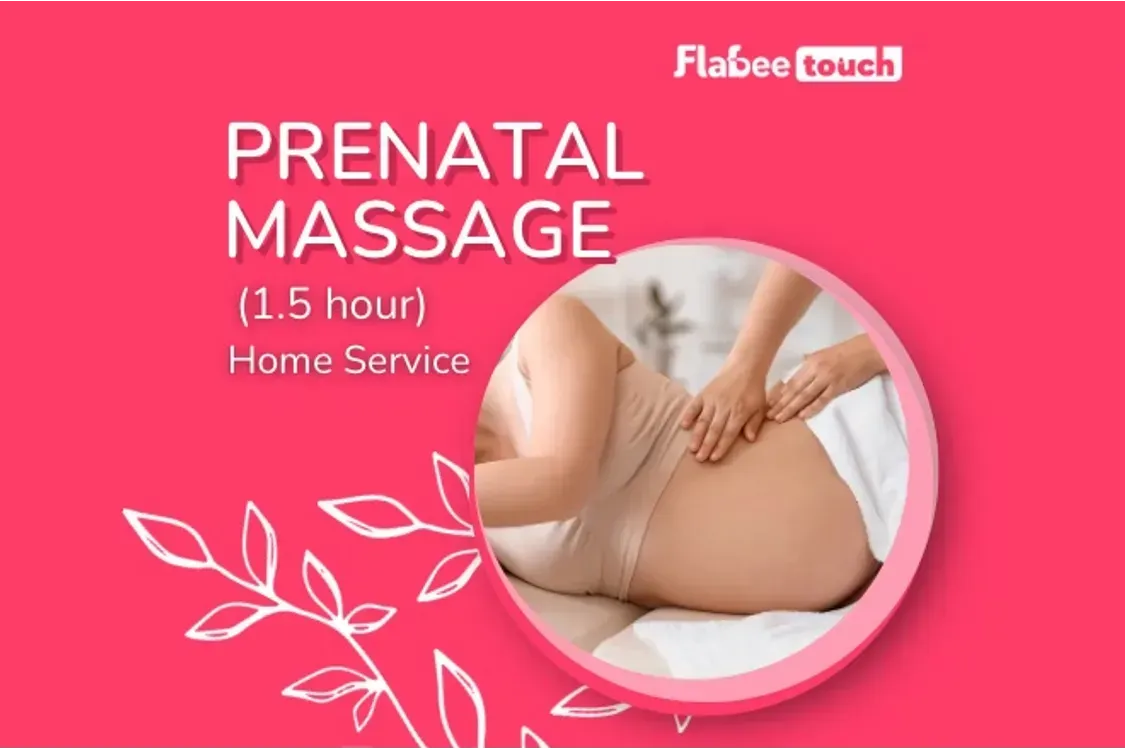 [Home] Prenatal Massage (1.5 Hours) - 1 Day 