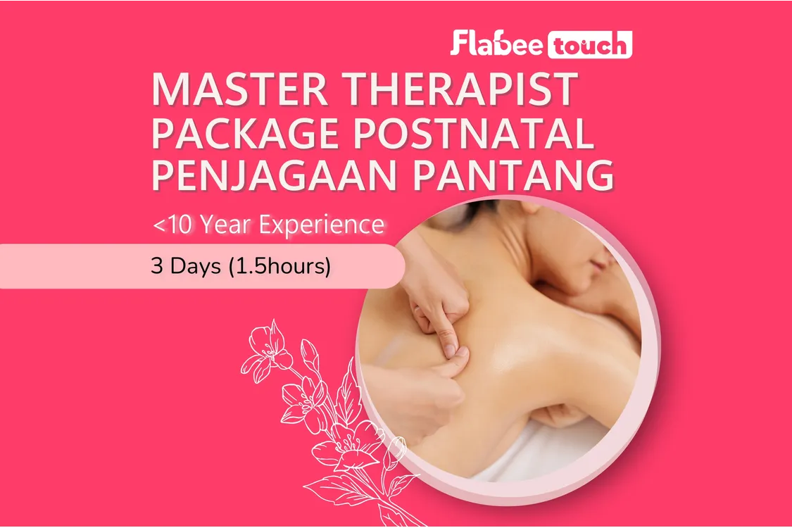 [Home] VIP Postnatal Massage (1.5 Hours) - 3 Days Package