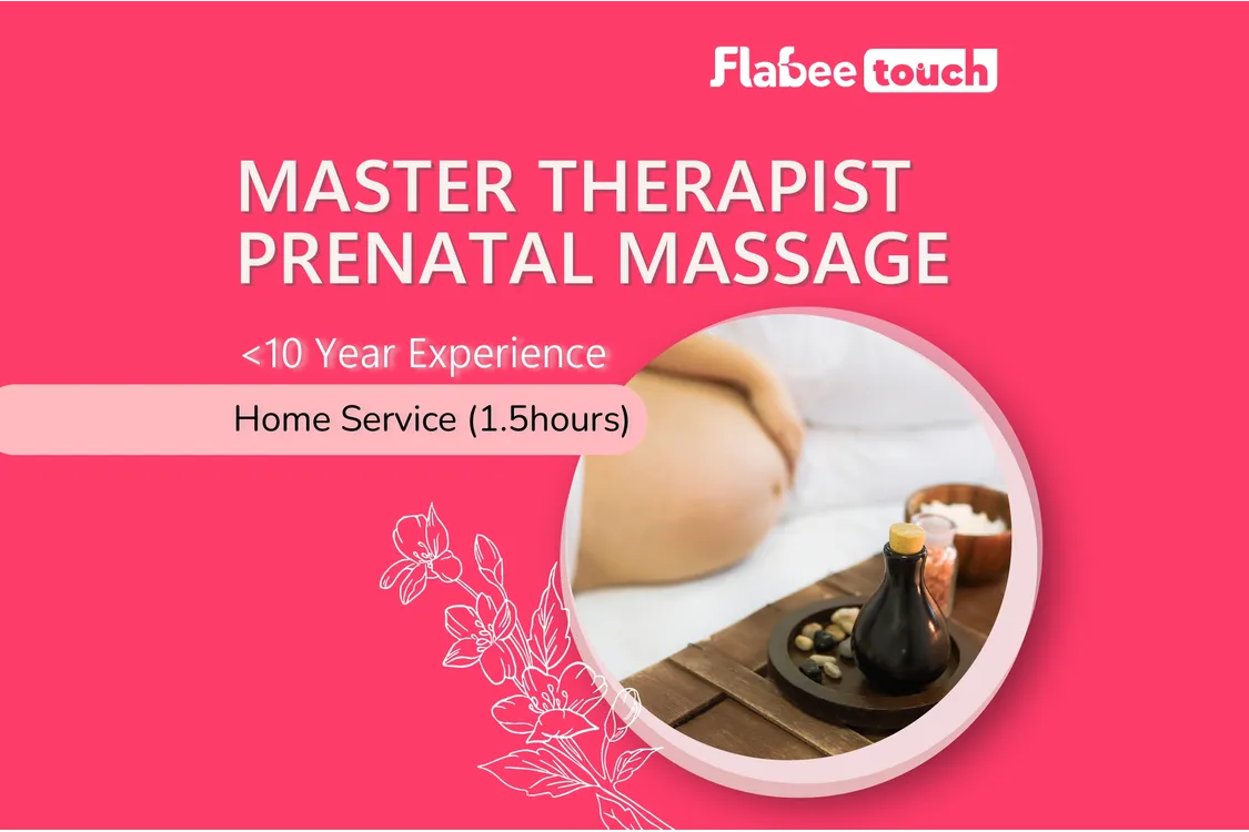 [Home] VIP Prenatal Massage (1.5 Hours) - 1 Day 