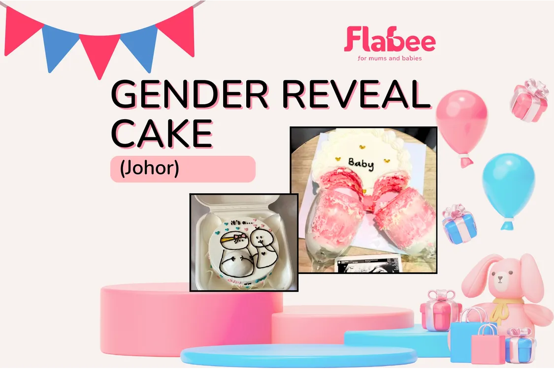 Gender Reveal Cupcakes 6pcs - Klang Valley